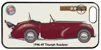 Triumph Roadster 2000 1946-49 Phone Cover Horizontal